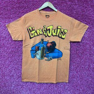 Snoop Doggy Dogg Gin & Juice Album Cover Art Hip Hop Tee M